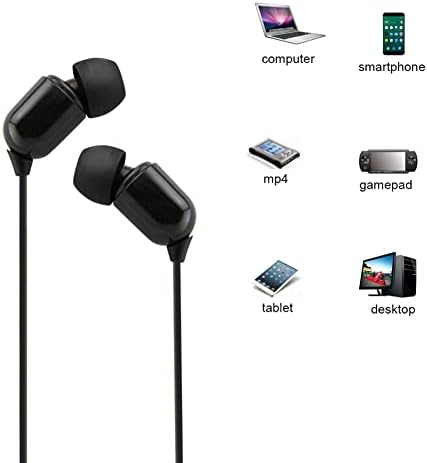 YOCUNKER Premium 3.5 mm Wired Earbuds with Extended 3-Meter Cable – Lightweight In-Ear Design for Superior Sound Quality – Compatible with Smartphones, Tablets, Laptops & TVs – Enjoy Freedom of Movement for an Immersive Listening Experience – Ideal for Music Lovers Seeking Pure Audio Without Microphone – Upgrade Your Sound Game Today!