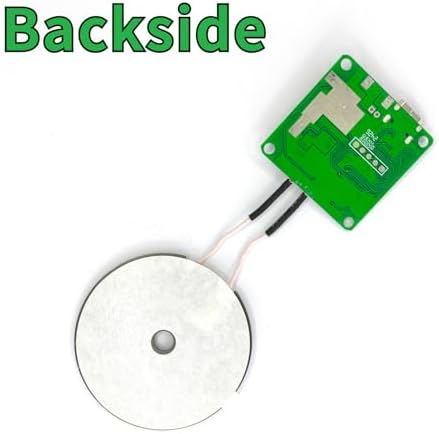 20 W Max QI Wireless Charger PCBA Module Coil – DIY Fast Charging Circuit Board with Type-C Port, Advanced Overheating Protection for Custom Car and Furniture Modifications – Ultimate Compatibility and Speed Enhancement