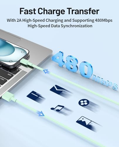 Enhance Your Driving Experience with the 3-Pack MFi Certified Car Play Cable for i Phone 15/16 Series – 6 FT Fast Charging & Durable USB-C Connection for Effortless Navigation and Hands-Free Communication