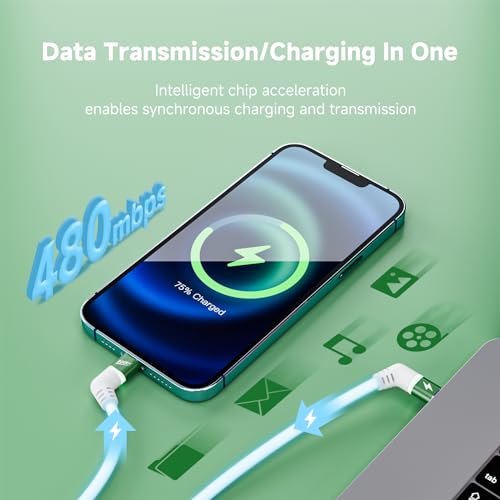 Elevate Your Charging Experience with the 3.3 ft Versatile USB-C Fast Charging Cable – 60 W Power Delivery, 360° Rotating Design for Effortless Connectivity, and Robust Durability for Seamless Data Transfer and Device Compatibility