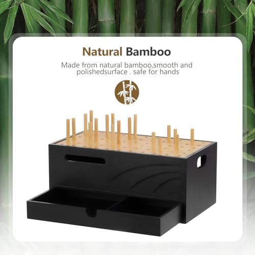 Natural Bamboo Multi-Device Charging Station – Elegant Desk Organizer for Phones, Tablets, and Laptops | Fast Charge & Clutter-Free Solution for Work-from-Home Efficiency | Sustainable & Durable Design for Modern Professionals