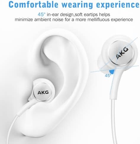 Urban X 2021 Type-C Stereo Earbuds for Samsung Galaxy Z Flip3 5 G – Premium Audio Performance with Built-in Microphone – Tangle-Free Braided Cable for Enhanced Durability – USB-C Connector for Seamless Compatibility and Comfort