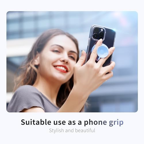 PROfezzion Magnetic Suction Phone Mount Case – Ultimate Hands-Free Solution for i Phone 12-16 & All Smartphones – Perfect for Tik Tok, Vlogging, and Selfie Photography on Smooth Surfaces – Lightweight Silicone Design for Easy Portability and Versatile Usage