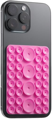 Revolutionary Silicone Octo Suction Cup Buddy Phone Mount – Hands-Free Multi-Function Grip for i Phone & Android Devices (Vibrant Blue, 5-Pack) – Ultimate Solution for Secure Navigation and Engaging Media Viewing