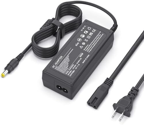 Universal 12 V AC Power Adapter for Sceptre EC Series Monitors – Premium DONGGUAN BRUJU Charger for 15″ to 35″ Displays, Ensures Uninterrupted Power Supply and Enhanced Energy Efficiency, Lightweight Design for Effortless Portability and Optimal Device Compatibility