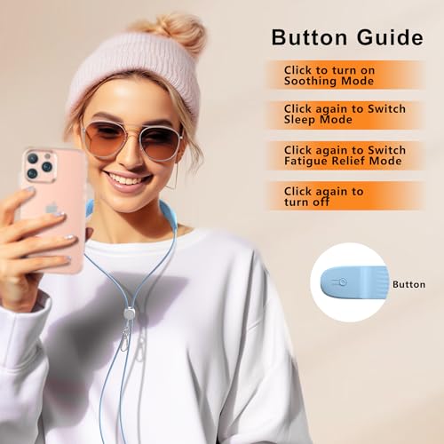 Innovative 100 W Fast Charging Neck Massager Cable with 3 Adjustable Silicone Vibration Modes | Durable 1.45 M Nylon Braided USB C to USB C Connector | Perfectly Compatible with i Phone 15/16 & Android/i Pad (No Power Bank Required) – Ultimate Relaxation Meets Rapid Device Charging