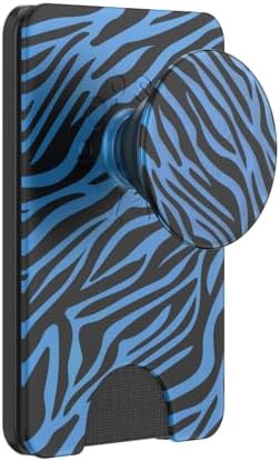 Transform Your Mobile Experience with the Butterfly Pea Blue Pop Sockets Phone Wallet – Stylish Grip, Mag Safe Integration, and Wireless Charging Ready Card Holder for Ultimate Convenience on the Go