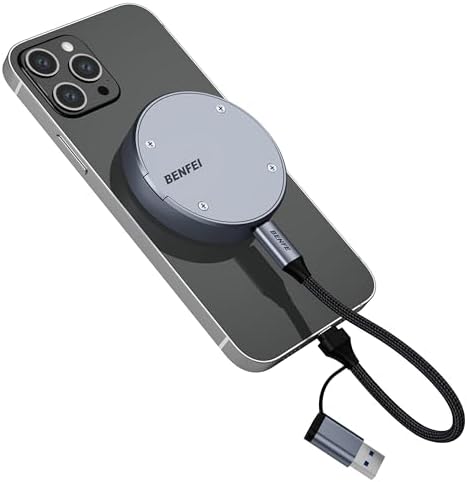 Elevate Your Data Storage with the BENFEI 10 Gbps Magnetic M.2 NVME SSD Enclosure – Unmatched Speed & Power Loss Protection for i Phone 15 Max Pro Res, Sleek Aluminum Design for Ultimate Durability and Portability