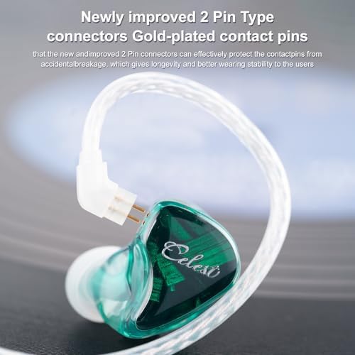 Discover the QOA Celest Wyvern Black Hi-Fi Wired In-Ear Monitors – Engineered with a Cutting-Edge Dynamic Driver for Deep Bass and Crystal Clear High Frequencies | Unique Artisan Hand-Painted Faceplate for Distinctive Personal Style | Durable Detachable 0.78 2-Pin Cable for Enhanced Longevity and Customization | Ergonomically Designed for Ultimate Comfort, Ideal for Gamers, Musicians, and Audiophiles | Versatile 3.5 mm Connector Ensures Compatibility Across All Devices. Experience Exceptional Sound Quality and Unique Aesthetic Appeal in One Premium Package.