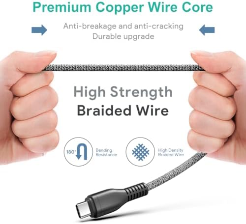 65 W USB-C PD3.0 Fast Charging Adapter: Ultimate Power Solution for Dell Pro and HP Elite Book Series – Compact Design, Enhanced Safety Features, and Universal Compatibility for All Your Devices – Ideal Travel Charger with Efficient Energy Use and Extended Lifespan