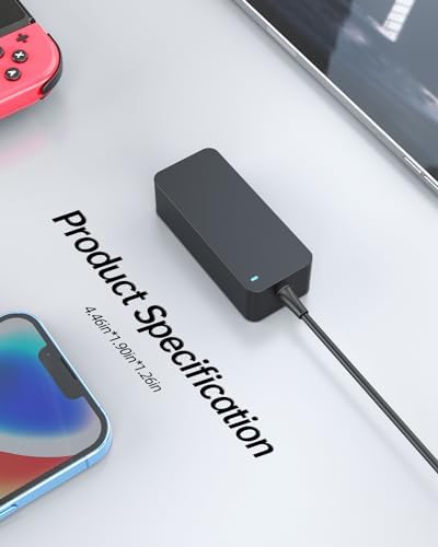 High-Performance AC Charger for Lenovo Ideacentre AIO Series – 65 W & 45 W Slim Tip Power Adapter with Enhanced Compatibility and Safety Certification – Ideal for All-in-One Desktops and Laptops, UL-Certified for Reliability and Speed, Includes Power Cord, 30-Day Hassle-Free Return Policy