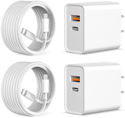 Elevate Your Charging Experience with the i Phone 16/15 20 W PD USB-C Wall Charger and 6 FT Cable – Fast, Safe, and Universal Compatibility for i Phone, i Pad Pro, and Air Pods – Lightweight Design Perfect for Travel and Everyday Use