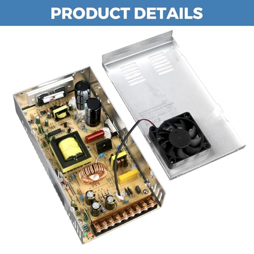 Universal 24 V 10 A AC/DC Power Supply Adapter – 240 W High-Efficiency Switching Converter for LED Lighting & CCTV Systems – Superior Voltage Stability with Advanced Safety Features for Secure Device Performance