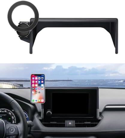 Maser Weller 360° Rotating Car Phone Mount for Toyota RAV4 (2019-2025) – Mag Safe-Compatible, Air Vent Safe Smartphone Holder with Fixed Clip for Optimal Navigation and Hands-Free Calls