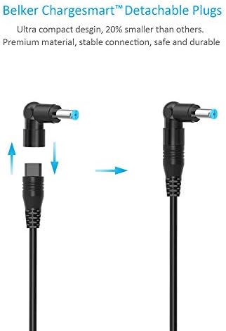 Universal 65 W Laptop Charger – Fast Charging AC Power Adapter for HP, Dell, Lenovo, Acer, Asus, and More – Enhanced Compatibility, Overload Protection & Eco-Friendly Design for All Major Brands – Ideal Replacement for 45 W Adapters with Versatile Connection Options