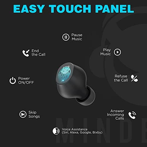 Elevate Your Audio Experience with T98 Black Wireless Bluetooth Earbuds – Deep Bass, Advanced Noise Cancellation, and IPX5 Waterproof Design – 36-Hour Battery Life for Non-Stop Listening – Universal Compatibility with i Phone, Samsung, Android, and PC – Perfect for Music Lovers and On-the-Go Professionals