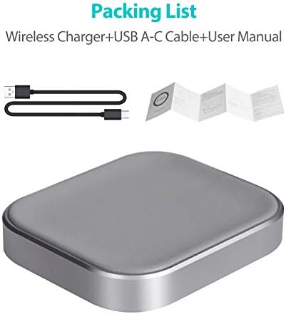 Premium Wireless Charging Station for Air Pods Pro & Compatible Models – Fast, Compact Power Hub with Overheat Protection – Sleek White Design for On-the-Go Convenience – Ideal for Travelers and Home Use – No Air Pods Included