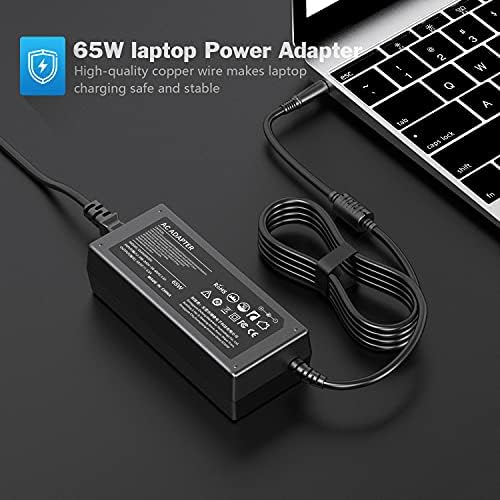 High-Power 130 W USB-C Charger for Dell Laptops – Fast Charge Your XPS 15, 17, Precision & Latitude Models with Ultimate Compatibility and Safety Assurance, Includes Power Supply Cord for Efficient Recharging