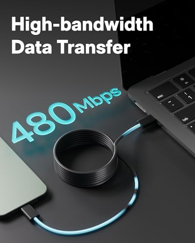 Ultra-Portable HOTO 30 W Ga N USB-C Fast Charger with 3.3 ft Cable – Foldable Wall Adapter Featuring Advanced PPS Technology for Optimal i Phone 16/15/14/13 & Galaxy S24 Ultra/S23 Charging – The Essential Travel Charger for Efficient On-the-Go Power Solutions