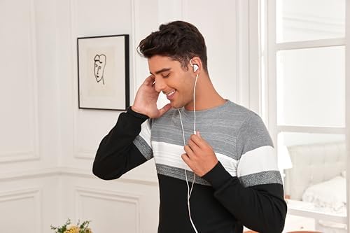 Kinboofi KZ ZSX Hybrid In-Ear Monitor Earbuds – Premium 5 Balanced Armature and 1 Dynamic Driver IEMs with Zinc Alloy Faceplate, Detachable 2-Pin Cable, and Ergonomic Design for Superior Comfort and Audio Clarity in Striking Purple Finish