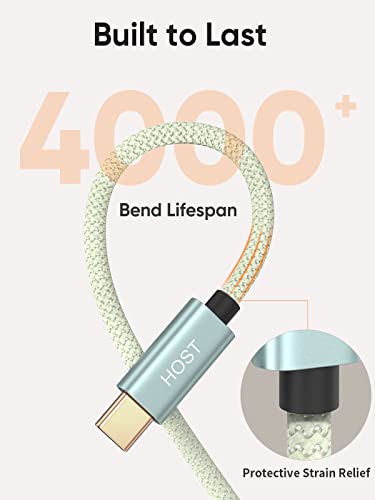 High-Speed 1 FT USB C to Micro B Cable – 10 Gbps Data Transfer for i Phone 15, Seagate & WD External Hard Drives – Durable Braided Design for Enhanced Connectivity & Reliability – Perfect Length for Travel & Desk Use – USB 3.1 Type C Compatible