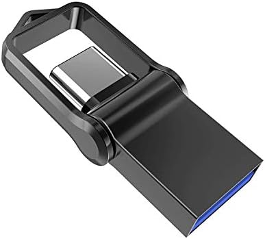Aiibe 128 GB USB C Dual Drive – High-Speed USB 3.0 Thumb Drive for Smartphones and Laptops – Compact and Reliable Storage Solution for Easy Data Transfer