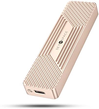 Ultra-Fast M.2 SSD Enclosure – Supports NVMe 10 Gbps & SATA 6 Gbps | USB 3.1 Gen 2 with 5.9″ Cable | Versatile for 2230, 2242, 2260, 2280 SSDs | Enhanced UASP Performance | Durable Design for Optimal Heat Dissipation | Perfect for Upgrading Laptops & Portable Storage Solutions