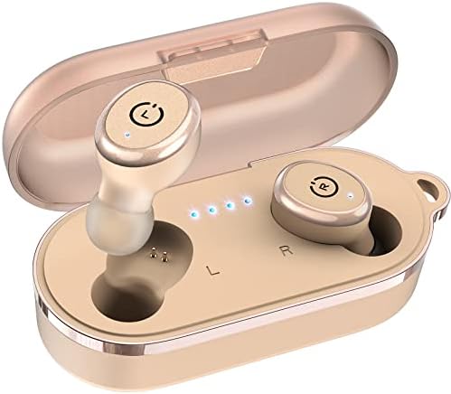TOZO T10 True Wireless Bluetooth 5.3 Earbuds – 45 Hours of Playtime, IPX8 Waterproof Stereo Headphones with Built-in Mic – Customizable Sound with 32 EQ Settings via App for Enhanced Audio Experience and Seamless Connectivity