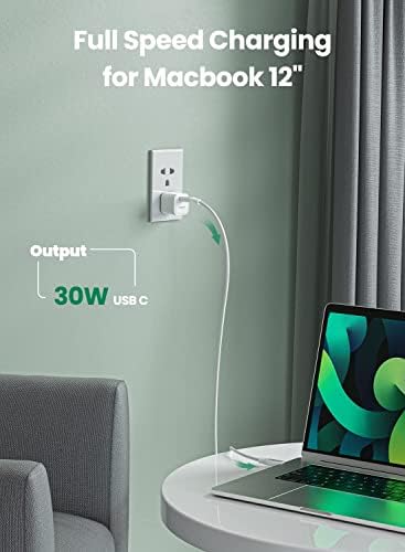 Fasgear 30 W USB C Ga N Fast Charging Block – Portable Power Adapter for i Phone 14 Pro Max, Mac Book Air, Galaxy S23, and More – Ultimate Charging Efficiency with Advanced Safety Features and Universal Compatibility