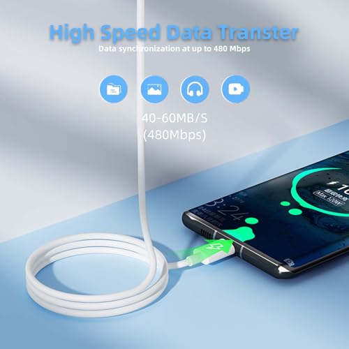 4 Pack Carplay USB A to USB C Cable for iPhone 16E 15 16, 16 Pro Max, 16 Plus Car Charger, iPad Pro 12.9/11, iPad 10 Generation, iPad Air 5 Generation/4 Gen, Mini 6 Generation Car Fast Charging Cord – Enhanced Compatibility and Speed