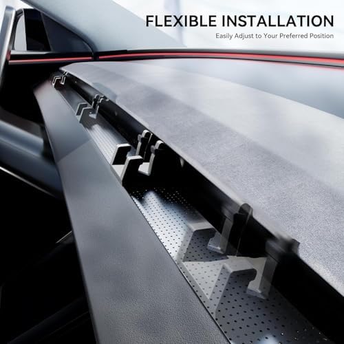 YONZEE Premium Silicone Phone Mount for Tesla Model 3 – Multifunctional Accessory as Vent Hook & Glasses Holder – Enhanced Durability and Universal Compatibility for Seamless Driving Experience