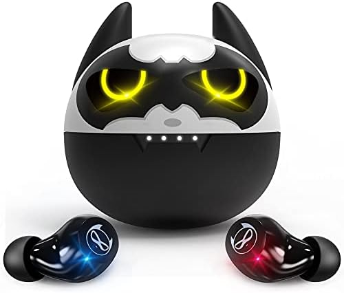 Adorable Kids’ Wireless Earbuds with Bluetooth 5.0 – Waterproof Sport Stereo Earphones for Seamless Connectivity and Enhanced Audio Experience – Perfect for Music, Gaming, and Learning on i Phone/Android – Fun, Durable Design with Noise Reduction and Built-in Mic