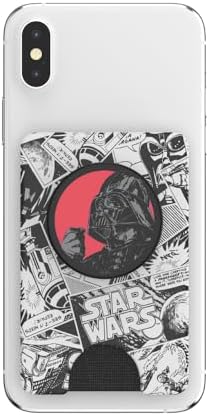 Revolutionary Pop Socket Phone Wallet with Expanding Grip – Sleek Card Holder for Effortless Access, Compatible with Wireless Charging for Enhanced Convenience and Speed