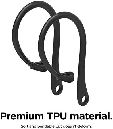 elago Ergonomic Ear Hooks for All Air Pods Models – Jean Indigo – Anti-Slip Design for Secure Fit and Enhanced Comfort – Perfect Earbud Accessories for Music, Calls, and Active Lifestyles – US Patent Registered for Superior Quality and Durability