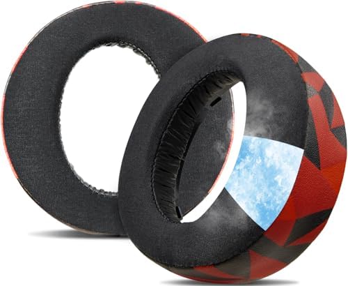 SOULWIT Premium Cooling-Gel Earpads for Sony PS5 Pulse 3 D Wireless Headset – Noise-Isolating Cushions for Enhanced Comfort and Gameplay – Effortless Installation, Sleek Black Design for Ultimate Gaming Experience