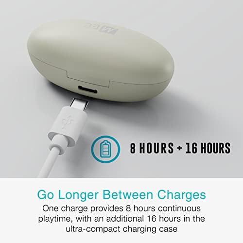 MEE audio Pebbles True Wireless Earbuds – Ultra-Light Bluetooth 5.3 Headphones with Noise-Cancelling Microphone for Sports, Gaming, and Workouts – Sleek Sapphire Design for Unmatched Comfort and Connectivity