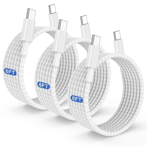 Premium 10 ft USB C to C Fast Charging Cable – 60 W High-Speed Charger for Apple i Phone 16 Pro Max, Mac Book Pro, i Pad & Samsung Galaxy – Durable, Flexible, and Stylish Green Design for Enhanced Device Compatibility and Rapid Power Delivery