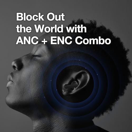 AGM Buds 3: Cutting-Edge True Wireless Bluetooth Earbuds with Advanced Noise Cancellation, 20-Hour Extended Battery Life, and Superior Call Clarity – Stylish Black & Orange Design for Unmatched Audio Experience and Seamless Connectivity
