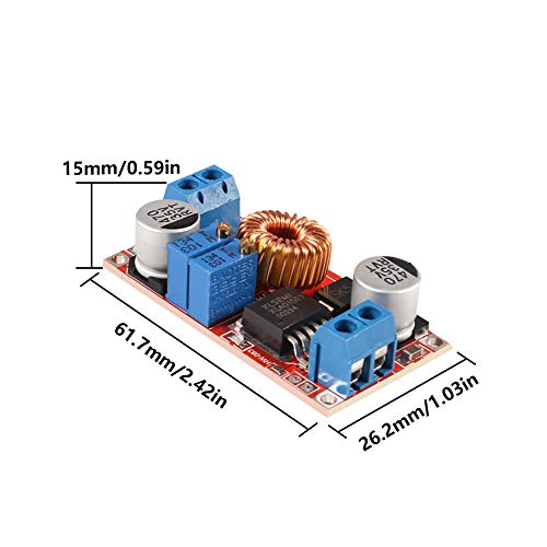 Efficient 6 PCS XL4015 E1 Lithium Battery Charging Module – 5 A Adjustable DC to DC Step-Down Converter for Rapid Power Management, Enhanced Compatibility, and Reliable Performance in DIY Electronics and Robotics