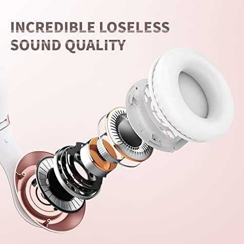 Revolutionize Your Audio Experience with Uliptz Bluetooth 5.3 Over-Ear Headphones – 65-Hour Playtime and Customizable Hi-Fi Sound for Every Mood – Ultra-Lightweight, Travel-Ready Design for Office, Home, and On-the-Go Listening – Immerse in Superior Comfort and Crystal-Clear Calls