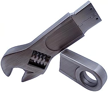 Sleek 128 GB Metal Wrench USB Flash Drive – High-Speed, Stylish Pendrive for All Devices, Ultimate Data Storage Solution