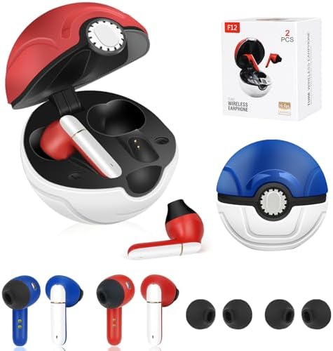 Comfort-Focused Ball-Shaped Wireless Earbuds for Kids – Safe, Lightweight Design with Integrated Microphone for Effortless Connectivity to Android & i OS Devices – Ideal Audio Companion for Music, Learning, and Fun Activities