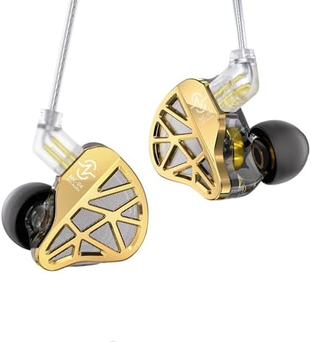 CCZ Nocturne Hybrid Driver IEM Earbuds – Ultimate Premium Bass-Enhanced Monitors for Gamers and Musicians, Ergonomic In-Ear Fit for All-Day Comfort, Superior Sound Clarity with Dynamic & Balanced Armature Drivers, Sleek Black Finish for Style-Conscious Audiophiles Seeking Performance Excellence