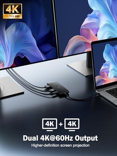 Revolutionize Your Device Connectivity with the 10 Gbps USB C Hub – High-Speed 4-Port USB3.2 Splitter for Effortless Data Transfer and Charging | Versatile Multiport Adapter Compatible with Mac Book Pro, Surface Pro, Dell, HP, i Pad & More | Flexible 1.97 ft Cable for Optimal Setup | Essential Laptop Accessory for Streamlined Workflow and Enhanced Efficiency