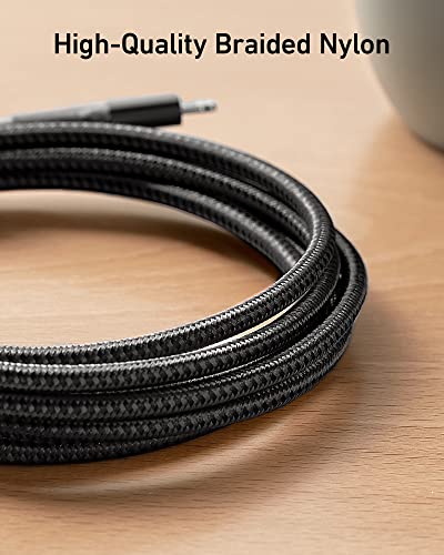 Anker 551 USB-A to Lightning Cable (3 ft) – Ultra-Fast Charging i Phone Charger, MFi Certified for i Phone 13/12/11/X/8 Series, Durable Nylon Build for Home and Car Use, Superior Compatibility and Reliability