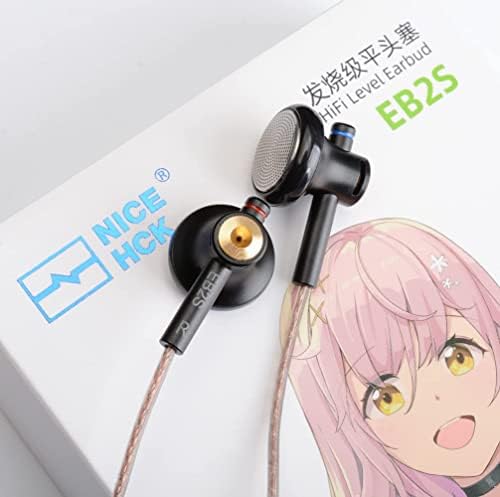Elevate Your Audio Experience with EB2 S Pro Flat Head Wired Earbuds – Ultimate Noise Isolation In-Ear Headphones for Discerning Audiophiles | Ideal Compatibility with Galaxy S7 Edge, Galaxy S23 Ultra & Xiaomi Mi A3 | Lightweight, Durable Construction Featuring Built-in Mic for Effortless Hands-Free Communication | Immerse Yourself in Crystal-Clear Sound and Rich Deep Bass for All-Day Listening Enjoyment
