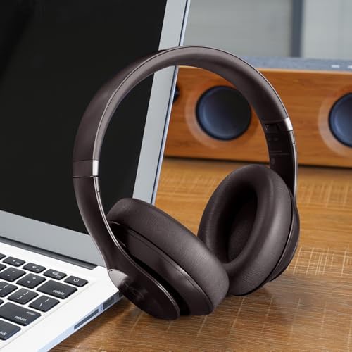Revolutionize Your Listening with GVOEARS Navy Blue Ear Pads – Premium Protein Leather Replacement Cushions for Beats Studio Pro Wireless Headphones, Unmatched Comfort & Acoustic Excellence, Secure Adhesive for Long-Lasting Fit