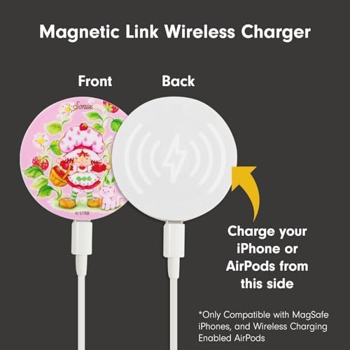 Sonix x Sanrio Hello Kitty & Care Bears Magnetic Mag Safe Charger for i Phone 12-16 Series | 6.5 ft USB-C Fast Wireless Charging Cable | Stylish, Playful, and Efficient Power Solution for Your Device