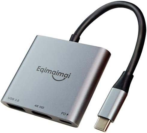 Transform Your Digital Experience with Our Premium USB C to HDMI Multiport Hub – Unleash 4 K@30 Hz Clarity for Mac Book Pro, i Pad Air, i Phone & More! Enjoy Blazing-Fast USB 3.0 Data Transfer Speeds, 100 W Power Delivery for Efficient Charging, and a Sleek, Portable Design Perfect for Gaming, Streaming, and Professional Presentations! Elevate Your Connectivity Game with This Essential Multi-Device Adapter for Effortless Setup and Crystal-Clear Visuals!