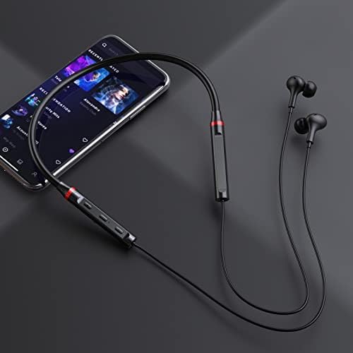 Elevate Your Sound Experience with Jelanry’s Advanced Bluetooth Neckband Headphones – Premium Noise Cancelling Earbuds for Samsung S24/S23 FE & i Phone 16/15 Pro Max – Lightweight, Magnetic In-Ear Design for Ultimate Comfort & Immersive Stereo Audio – Perfect for Active Lifestyles & Seamless Connectivity